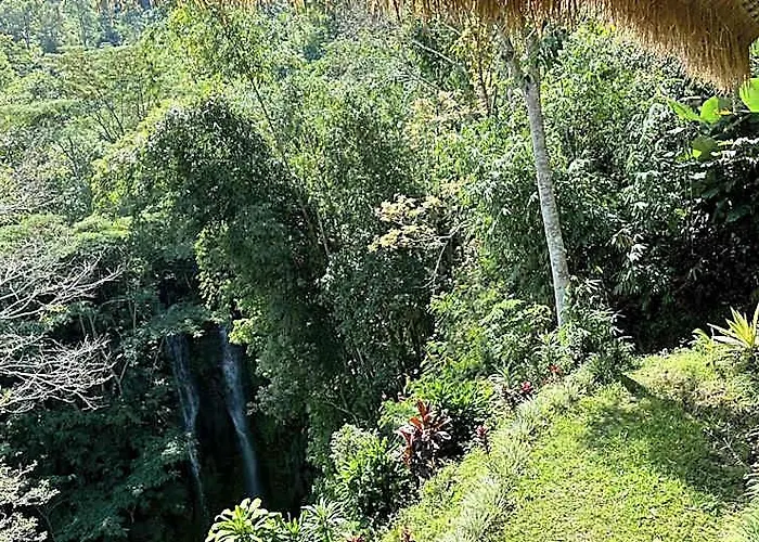 ホテル Munduk Tutub Waterfall View